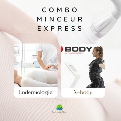 Duo X-Body et soin Endermologie Alliance Lpg pour transformer sa silhouette. Mise en forme complète et remodelage du corps. Perte de poids et  énergie. 